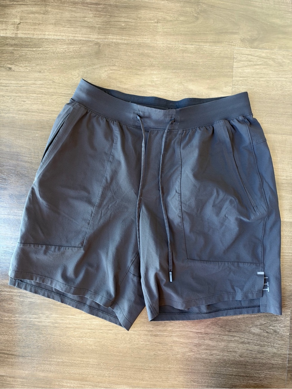 lululemon athletica Men's Black Athletic Drawstring Shorts
